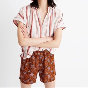 Madewell Printed Pull-On Shorts